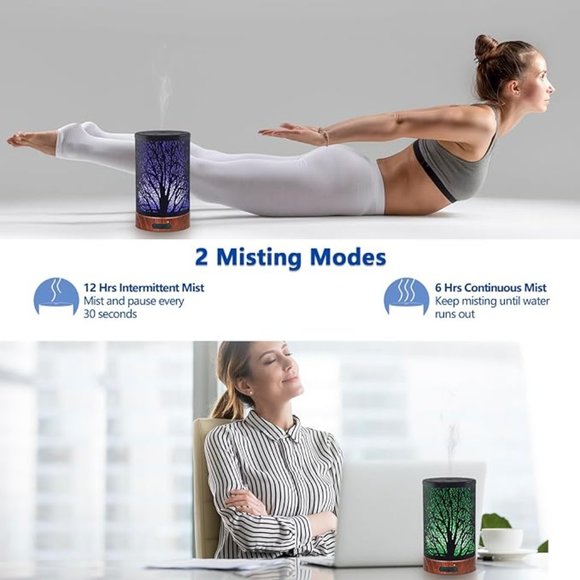 Tree LED Essential Oil Diffuser - Picture 4 of 6